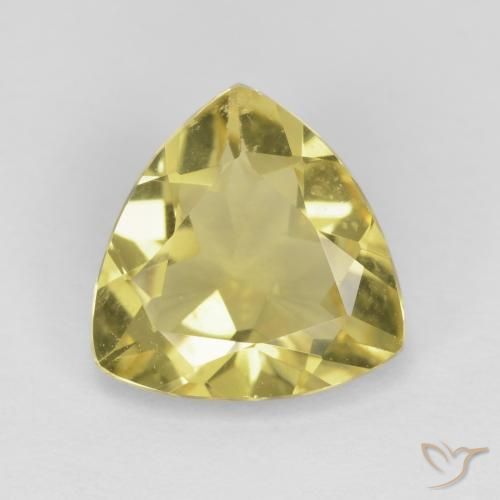 1.73ct 자연스러운 라이트 골드 녹주석, 일조, VVS-VS