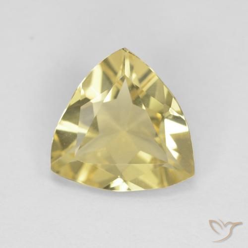 1.09ct 자연스러운 흙빛 노란색 녹주석, 일조, VVS