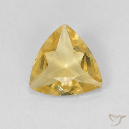 0.82ct 자연스러운 흙빛 노란색 녹주석, 일조, VVS