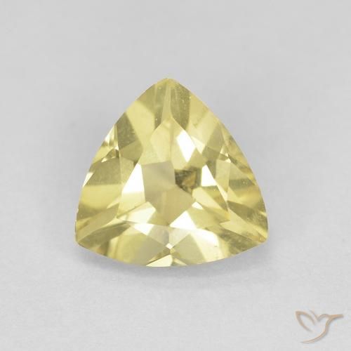 0.90ct 자연스러운 범블비 옐로우 녹주석, 일조, VVS