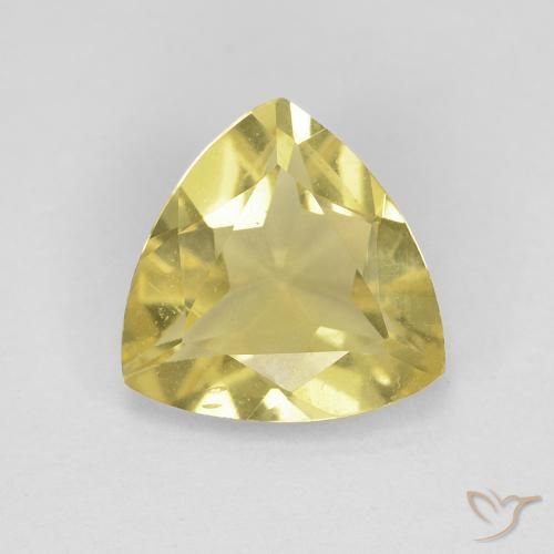 1.18ct 자연스러운 흙빛 노란색 녹주석, 일조, VVS