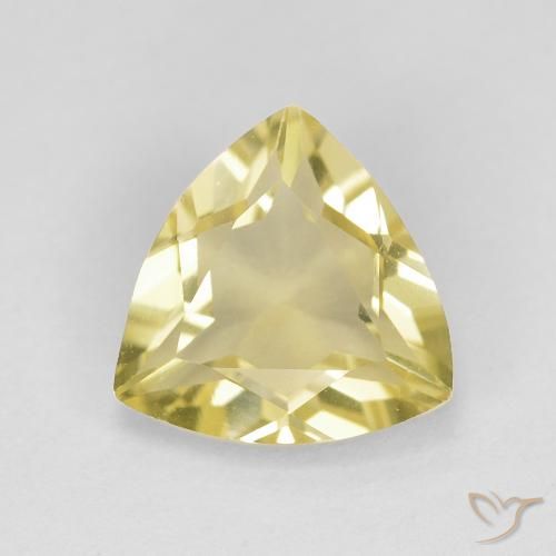 1.51ct 자연스러운 흙빛 노란색 녹주석, 일조, VVS