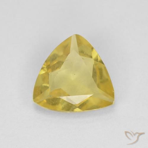 1.01ct 자연스러운 연노랑 녹주석, 일조, VVS