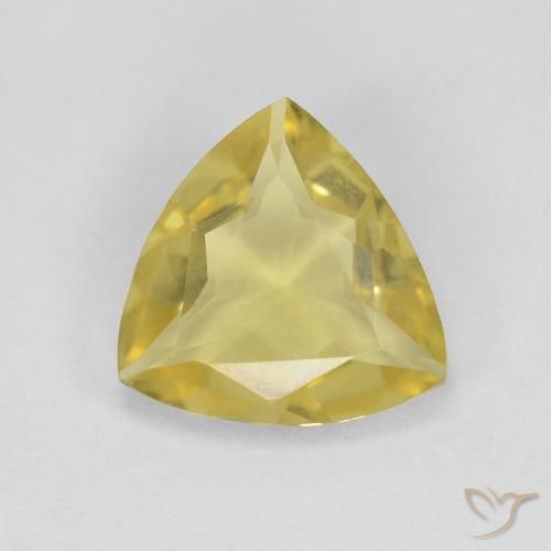 1.20ct 자연스러운 연노랑 녹주석, 일조, VVS