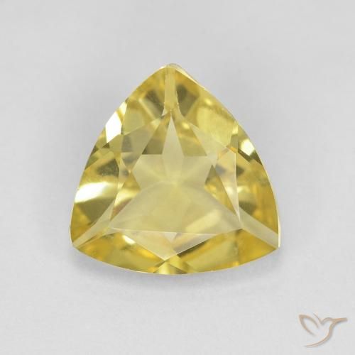 1.30ct 자연스러운 연노랑 녹주석, 일조, VVS