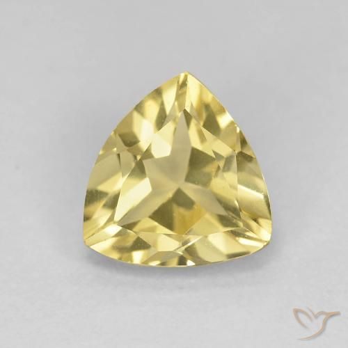 1.32ct 자연스러운 라이트 골든 옐로우 녹주석, 일조, VVS
