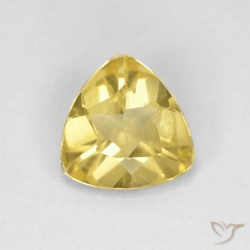 0.75ct 자연스러운 투스카니 옐로우 녹주석, 일조, VVS