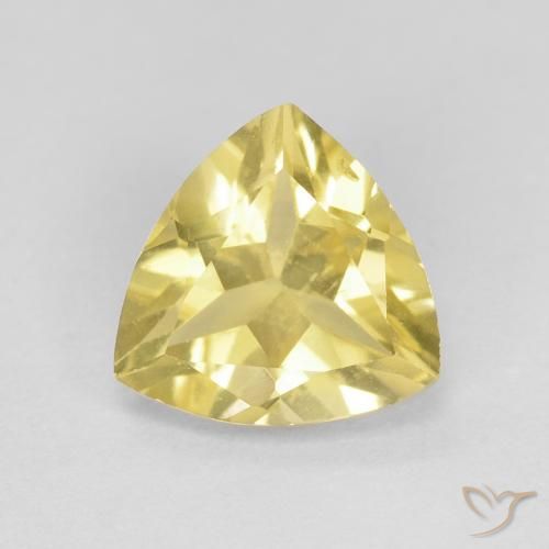 1.30ct 자연스러운 투스카니 옐로우 녹주석, 일조, VVS-VS