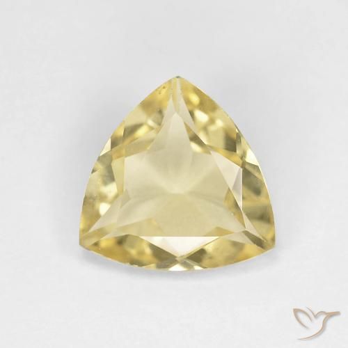 1.30ct 자연스러운 따뜻한 노란색 녹주석, 일조, VVS