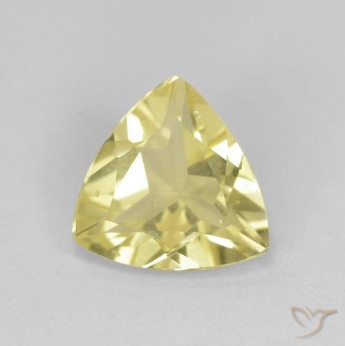 1.24ct 자연스러운 따뜻한 노란색 녹주석, 일조, VVS-VS