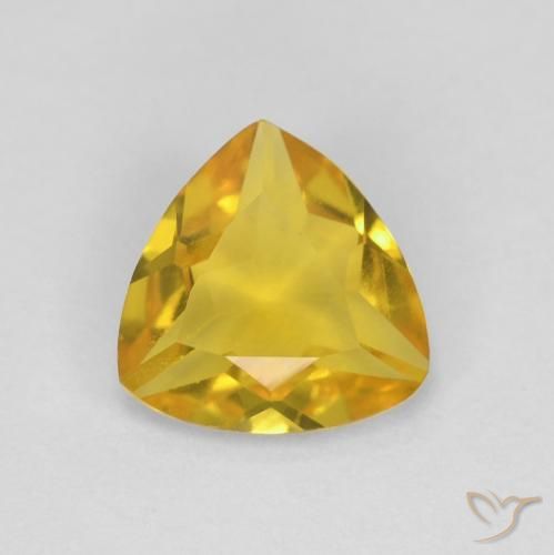 0.85ct 자연스러운 허니 옐로우 녹주석, 일조, VVS