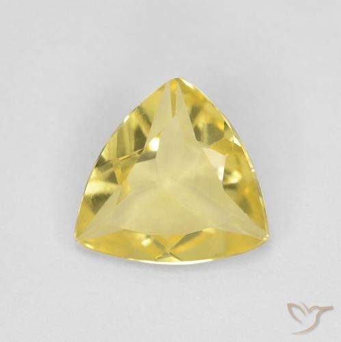 0.79ct 자연스러운 투스카니 옐로우 녹주석, 일조, VVS