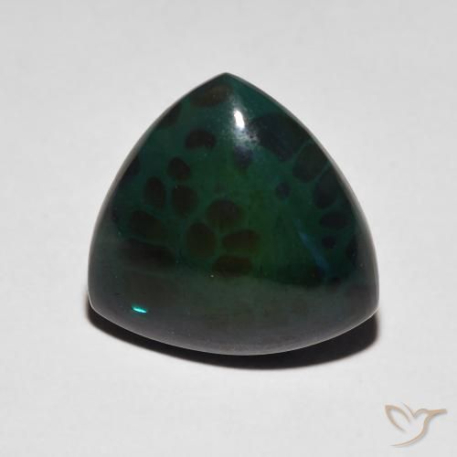 3.74ct 자연스러운 다색 블랙 오팔, 일조, 불투명체