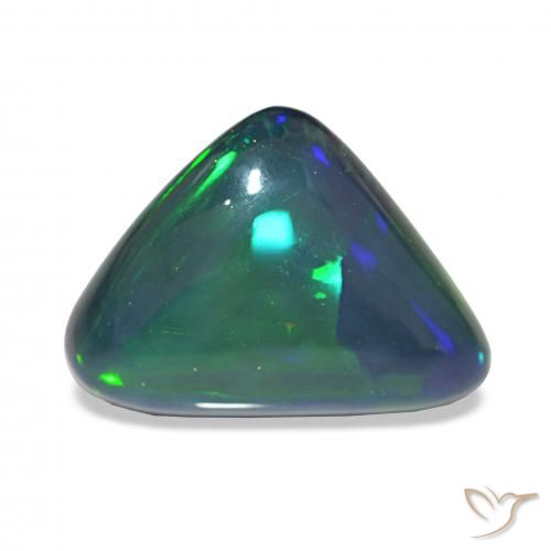 6.92ct 다색 블랙 오팔, 일조, 불투명체