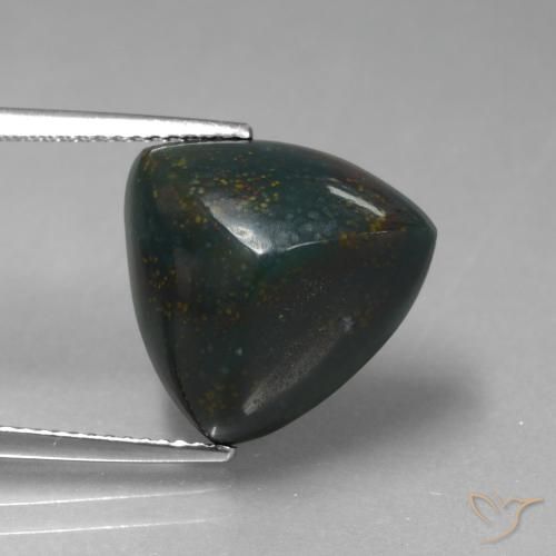 10.08ct 자연스러운 다색 혈석, 일조, 불투명체