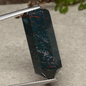 18.06캐럿 천연 멀티컬러 블러드스톤, 멋진 모양, 24.3×10 mm, 불투명체