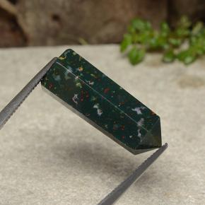 15.50캐럿 천연 다색 혈석, 멋진 모양, 불투명체