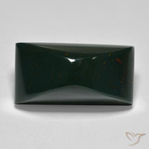 14.42ct 자연스러운 다색 혈석, 바게트, 불투명체