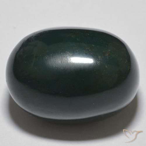 23.49ct 자연스러운 다색 혈석, 타원형, 불투명체