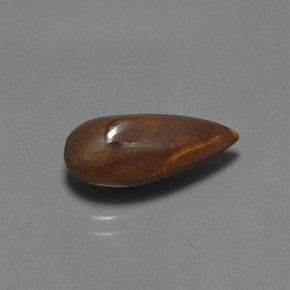 4.00캐럿 천연 다색 볼더 오팔, 배 모양, 불투명체