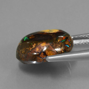 9.05캐럿 천연 다색 볼더 오팔, 멋진 모양, 불투명체