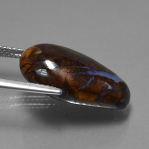 13.34캐럿 천연 다색 볼더 오팔, 멋진 모양, 불투명체