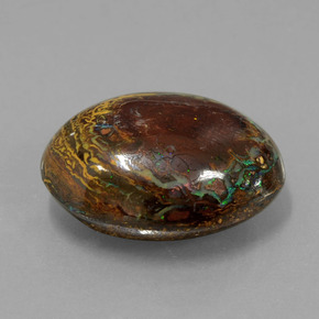 11.56캐럿 천연 다색 볼더 오팔, 멋진 모양, 불투명체