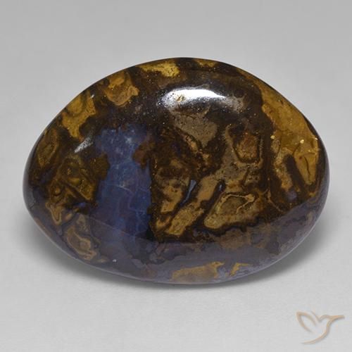 21.82ct 자연스러운 다색 볼더 오팔, 팬시한, 불투명체