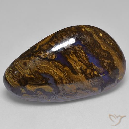 20.13ct 자연스러운 다색 볼더 오팔, 팬시한, 불투명체