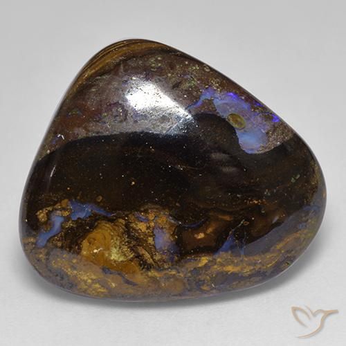 18.73ct 자연스러운 다색 볼더 오팔, 팬시한, 불투명체