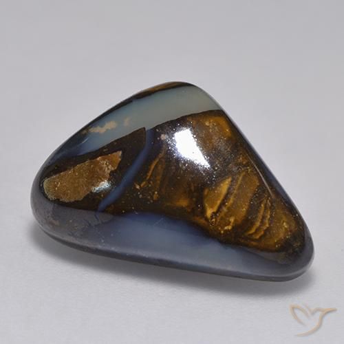 13.97ct 자연스러운 다색 볼더 오팔, 일조, 투명한