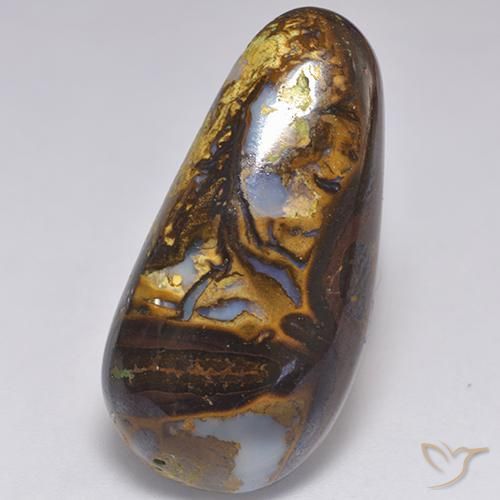 17.03ct 자연스러운 다색 볼더 오팔, 팬시한, 불투명체