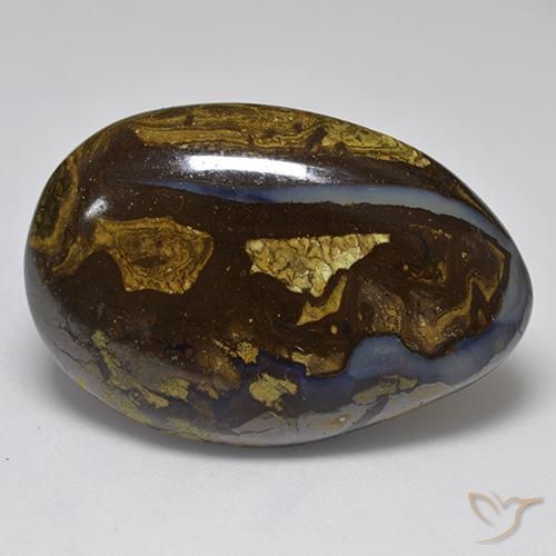 33.71ct 자연스러운 다색 볼더 오팔, 팬시한, 불투명체