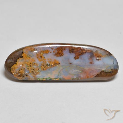 11.89ct 자연스러운 다색 볼더 오팔, 팬시한, 불투명체