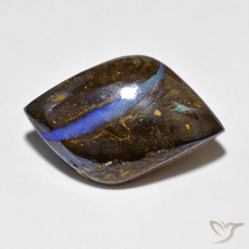14.54ct 자연스러운 다색 볼더 오팔, 팬시한, 불투명체