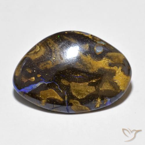 8.68ct 자연스러운 다색 볼더 오팔, 팬시한, 불투명체