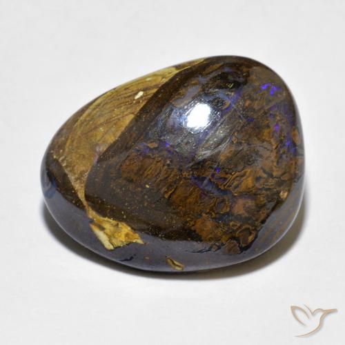 9.35ct 자연스러운 다색 볼더 오팔, 팬시한, 불투명체