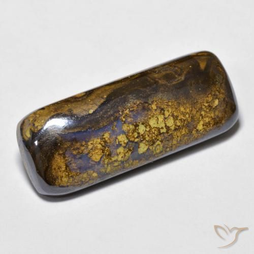 12.72ct 자연스러운 다색 볼더 오팔, 방석, 불투명체