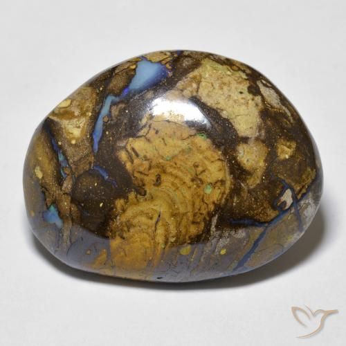 17.61ct 자연스러운 다색 볼더 오팔, 팬시한, 불투명체