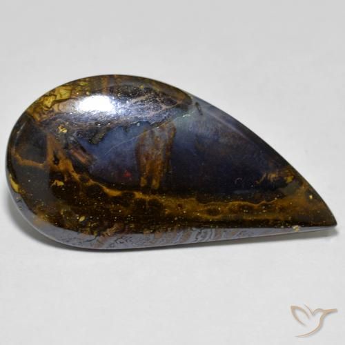 12.25ct 자연스러운 다색 볼더 오팔, 팬시한, 불투명체