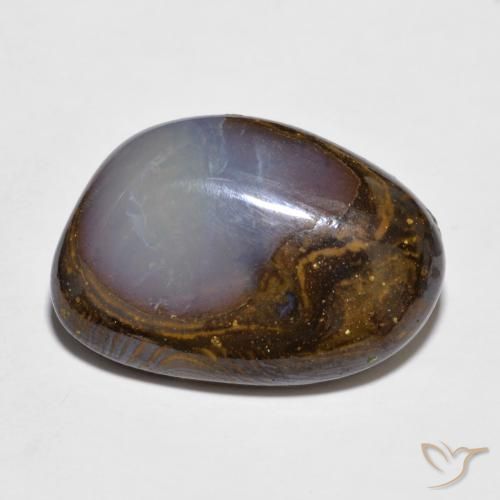 10.15ct 자연스러운 다색 볼더 오팔, 팬시한, 불투명체