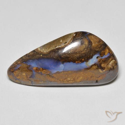 16.25ct 자연스러운 다색 볼더 오팔, 팬시한, 불투명체