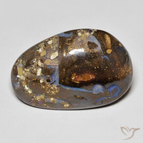 23.38ct 자연스러운 다색 볼더 오팔, 팬시한, 불투명체