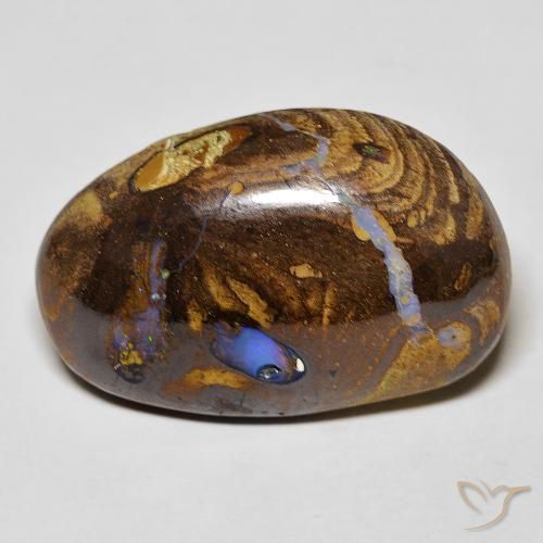 21.16ct 자연스러운 다색 볼더 오팔, 팬시한, 불투명체