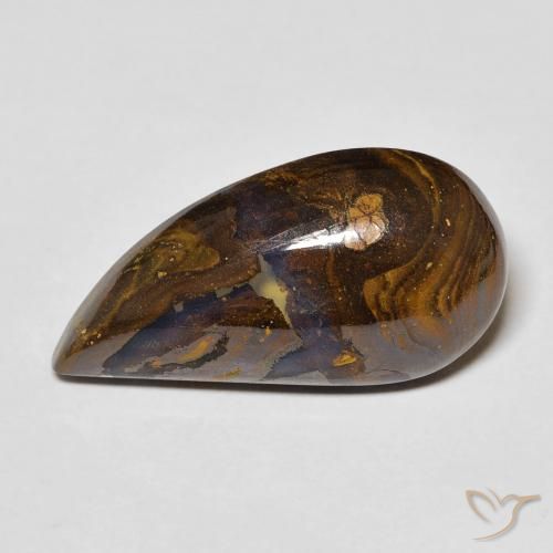 11.00ct 자연스러운 다색 볼더 오팔, 팬시한, 불투명체