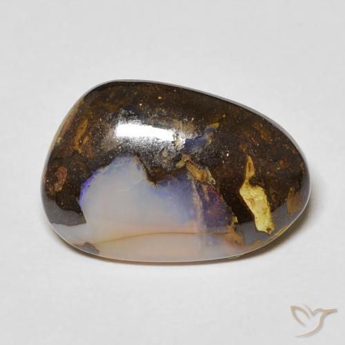 6.10ct 자연스러운 다색 볼더 오팔, 팬시한, 투명한