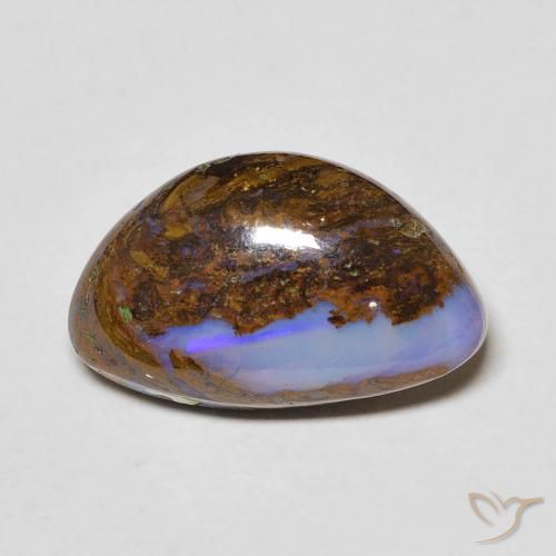 4.92ct 자연스러운 다색 볼더 오팔, 팬시한, 불투명체