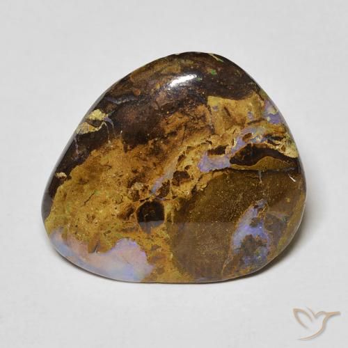 9.92ct 자연스러운 다색 볼더 오팔, 팬시한, 불투명체