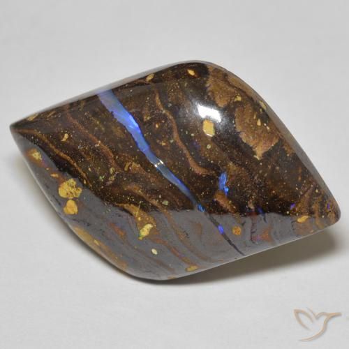 19.33ct 자연스러운 다색 볼더 오팔, 팬시한, 불투명체