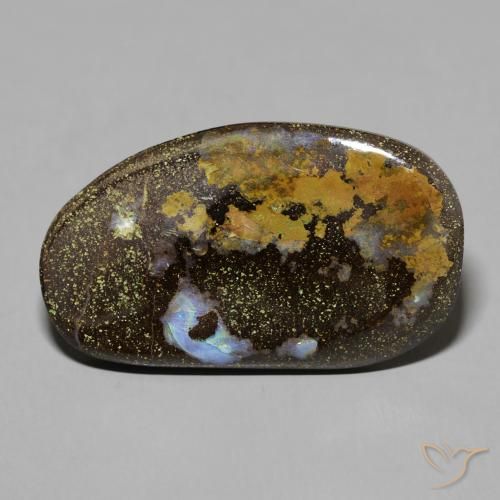 17.99ct 자연스러운 다색 볼더 오팔, 팬시한, 불투명체